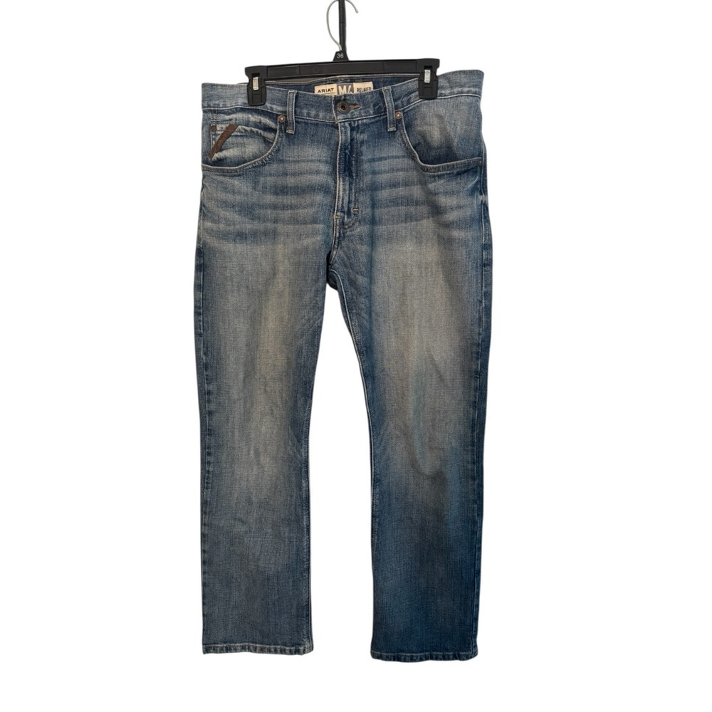 Ariat sawyer legacy Men's Blue Jeans relax straight size 32x30